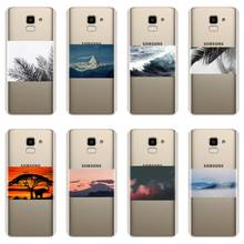 Funda de teléfono de silicona para Samsung Galaxy J2 J5 J7 Prime Scenery, cubierta trasera para Samsung J3 J5 J7 2015 2016 2017 J4 J6 J8 Plus 2018 2024 - compra barato
