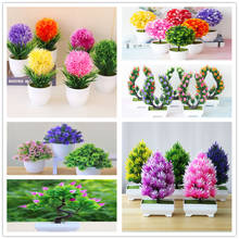 Искусственные растения, бонсай, искусственные цветы для украшения дома, отеля, офиса, сада 2024 - купить недорого