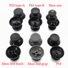 100 PCS Black Gray Analog Stick Cap For PlayStation 4 PS4 Pro Slim Controller Thumb Grip Cover for XBOX 360 ONE Joystick 2024 - buy cheap