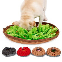 New Dog Snuffle Mat Pet Sniffing Training Blanket Detachable Fleece Pads Dog Mat Relieve Stress Nosework Puzzle Toy Pet Nose Pad 2024 - buy cheap