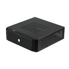 Practical Power Supply Home Office Host Enclosure HTPC Computer Case Box 2.0 USB Desktop Gaming PC Chassis FH01 Mini ITX 2024 - buy cheap