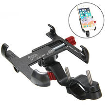 360 Degree Bicycle Phone Holder Universal Bike Motorcycle Handlebar Clip Stand Mount Cell Phone Holder Bracket For Smartphones 2024 - buy cheap