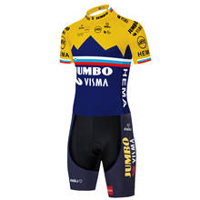 Traje de triatlón jumbo visma Italia Miti, Jersey de ciclismo, mono, traje de ciclismo, conjunto de gel 12d, 2021 2024 - compra barato