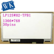 LP125WH2-TPB1 LP125WH2 TPB1 B125XTN02.0, HB125WX1-201 EDP, 30 Pines, izquierda + derecha, 3 agujeros de tornillo, pantalla LCD para dell E7240, Envío Gratis 2024 - compra barato