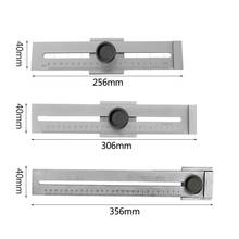 Marking Ruler Ruler 200mm 250mm 300mm Screw Cutting Marking Gauge Mark Scraper Tool For Woodworking Measuring 2024 - buy cheap