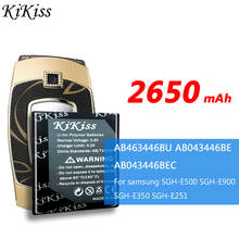 AB463446BU AB043446BE AB043446BEC Аккумулятор для сотового телефона Samsung SGH E251 E258 E350 E428 E500 E900 E908 M620 2024 - купить недорого