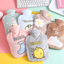 900ml Hot Water Bottle Soft To Keep Warm In Winter Portable Reusable Protection Plush Covering Heat Therapy Washable Leak-proof 2024 - buy cheap