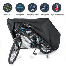 Bike Dust Rain Cover With Storage Bag Indoor Outdoor Universal Nylon Portable Waterproof Mountain Bicycle Cover With PU Coating 2024 - buy cheap