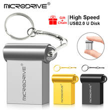 Mini pendrive usb flash drive, 32GB, 16GB, 64GB, 128GB, disco flash en clave, usb 2,0, disco U de alta velocidad 2024 - compra barato
