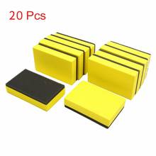 10/20Pcs Car Ceramic Coating EVA Sponge Glass Nano Coat Wax Applicator Pads Yellow 7.5x5x1.5cm Auto Waxing Polishing Accessories 2024 - buy cheap