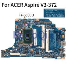 Placa base para portátil ACER Aspire V3-372, placa base para ordenador portátil ACER Aspire I7-6500U, 15208-2, 448.06j04.0021, SR2EZ, DDR3 2024 - compra barato