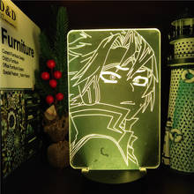 Boku no Hero Academia 3D ANIME LAMP MY HERO ACADEMIA Led Color Changing Lampara Creative Gift for Kids 2024 - buy cheap