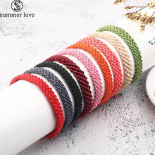 Boho Hot Sale Colorful Waterproof Wax String Woven Bracelets Handmade Rope Bracelets for Women Accessories Bohemian Jewelry 2024 - buy cheap