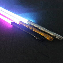 Cosplay Lightsaber with Light Sound Led Red Green Blue Saber laser Metal Sword Toys Birthday Star kid Gifts Game 2024 - buy cheap