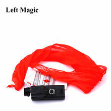 Voador de seda-estágio truques de magia dispositivo eletrônico para o mágico de seda adereços perto de ilusão mágica acessório truque 2024 - compre barato