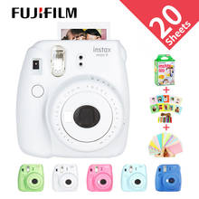 Новинка, Fujifilm InstaxMini 9, бесплатный подарок для камеры Polaroid InstantPhoto, FilmPhoto, 5 цветов, мгновенная фотокамера 2024 - купить недорого