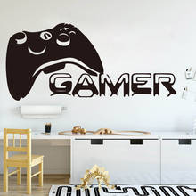 Large Gamer Controller Wall Sticker Boy Room Playroom Decor Game Players Gaming Time Xbox 360 PS Game Wall Decal Bedroom G797 2024 - buy cheap