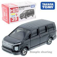 Takara Tomy Tomica No.39 Mitsubishi Delica D:5, coche a escala 1/65, juguetes para niños, vehículo a Motor, modelo de Metal fundido a presión, nuevo 2024 - compra barato