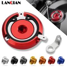 Motorcycle new CNC Aluminum Accessorie Reservoir Cup Engine Oil Filter Cover Cap For Honda  nc 700 750S 750x NC 700X 750X NC750S 2024 - buy cheap