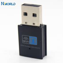 Nworld 300Mbps Mini USB2.0 WiFi Wireless Adapter  Internet 802.11n/g/b usb Ethernet wifi Dongle For PC Antena Wi Fi Receiver 2024 - buy cheap