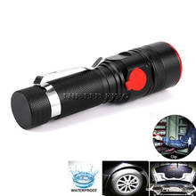 10000LM Led Flashlight led torch USB Rechargeable bicycle light T6/L2/V6 Power Tips Zoomable use 1*18650 Battery for camping 2024 - buy cheap
