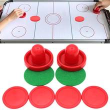 Jogo de hóquei de ar, mesa de hóquei de gelo de 76mm, acessórios para jogos pucks, conjunto de mesa para adultos divertidos 2024 - compre barato