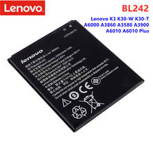 Новый высококачественный аккумулятор BL242 для Lenovo K3 K30-W K30-T A6000 A3860 A3580 A3900 A6010 A6010 плюс Мобильный телефон батареи 2024 - купить недорого