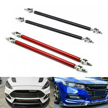 Car Bumper Tuning Car Universal 2PCS Adjustable Front Bumper Lip Splitter Diffuser Strut Rod Tie Bars Bumper Lip Universal 2024 - buy cheap