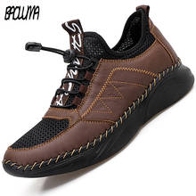 2021 venda quente sapatos casuais masculinos de couro mocassins masculinos ao ar livre sapatos de plataforma masculinos leves sapatos masculinos zapatillas hombre 2024 - compre barato