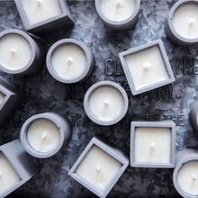 Round Diamond Design Concrete Candle Cup Mold Fragrance Candle Cement Tank Silicone Molds Plaster Mould 2024 - buy cheap