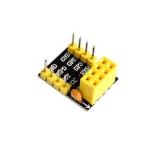 100 pces para ESP-01 esp8266 ESP-01S modelo do adaptador de placa de pão esp8266 serial para módulo transceptor wifi breakout uart 2024 - compre barato