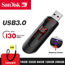 Sandisk CZ600 Cruzer Glide 3.0 USB Flash Drive Pen Drive 16GB 32GB 64GB 256GB Pendrive 128 GB Flash Memoria Clef USB 3.0 Stick 2024 - buy cheap