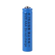 Fake 14500 AA AAA 10440 Size Dummy Battery Shell Placeholder Cylinder Conductor 2024 - buy cheap