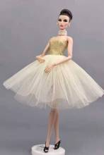 Ropa de muñeca de 11,5 ", vestidos de princesa de moda para Barbie, ropa de Ballet, vestido de fiesta con tutú, vestidos, accesorios de juguetes BJD 1/6 2024 - compra barato