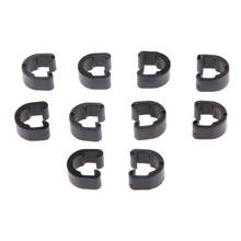 10 Pieces 1.1cm MTB BMX Road Mountain Bike Bicycle Brake Cable Guides Hose C Clips Buckle 2024 - buy cheap