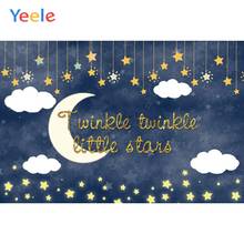 Yeele Twinkle Little Star Cloud Moon Newborn Baby Shower Boy Girl Kids Birthday Backdrop Photography Background For Photo Studio 2024 - buy cheap