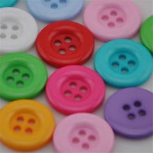 50 pcs Plastic Buttons 4Holes Clothes Sewing Crafts/Appliques 17mm PH59 2024 - buy cheap