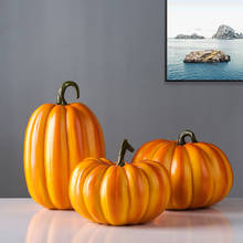 Nordic Pastoral Style Home Living Room Decoration Pumpkin Sculpture Crafts Office Desktop Creative Home Decoration Jewelry 2024 - buy cheap