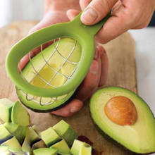 Avocado Cutter Vegetables Mango Slicer Melon Fruits Cutter Cuber Kitchen Hand Tool Gadgets Dice Cube New Avocado Tool Cutter 2024 - buy cheap