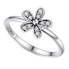 Модные элегантные кольца из стерлингового серебра 925 пробы для женщин, очаровательное женское кольцо с кристаллами на палец, ювелирные изделия, роскошные женские ювелирные изделия для вечеринок, подарок 2024 - купить недорого