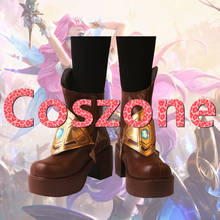 LOL Seraphine Cosplay Shoes Boots Halloween Carnival Cosplay Costume Accessories 2024 - buy cheap