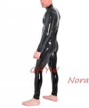 Body Sexy exótico hecho a mano para hombre, Catsuit de látex con hombro, Enter Zentai Cekc fetiche, my hero academia 2024 - compra barato