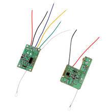 4 Channel 27MHZ Receiver Transmitter Board with Antenna DIY for RC Model 2024 - buy cheap