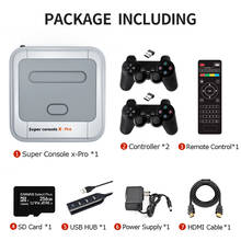 Super Console X Pro Wireless Game Console Wifi 4K Mini TV Video Retro Game Player For PS1/DC/N64 With 50+ Emulators 50000+ Games 2024 - buy cheap