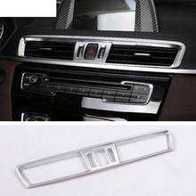 For BMW X1 F48 2016-2018 Accessories ABS Matte Chrome Console Air-Conditioning Vent Cover Trim for BMW X2 F47 2018 2024 - buy cheap