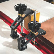 Woodworking chute pressure plate clamp fast positioning clamp compact positioning 45 type 30 type T-track slide blocks DIY tool 2024 - compre barato