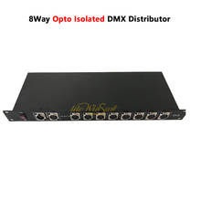 Amplificador de señal DMX Opto, aislador de 8 vías y 3 pines, divisor de línea, para DJ, envío gratis 2024 - compra barato