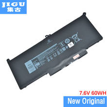 JIGU Original Laptop Battery 2X39G F3YGT For DELL For Latitude 12 7000 7290 13 7000 7390 7380 7490 7.6V 60WH 2024 - buy cheap