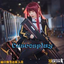 Fantasia cosplay frontline wa2000, fantasia feminina de uniforme cosplay para halloween e natal 2024 - compre barato