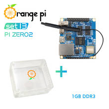 Orange Pi Zero 2 1GB+ABS Transparent Case, Allwinner H616 Chip,Support BT, Wif ,Run Android 10,Ubuntu,Debian OS Single Board 2024 - buy cheap